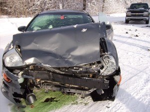 antifreeze leak after car crash