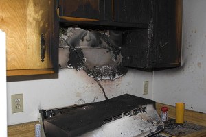 Kitchen Fire Damage