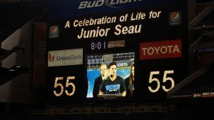 Junior Seau's son thanks fans
