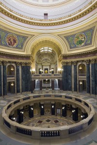 Interior of Wisconsin State Capitol building