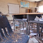 Tornado damaged classroom in the Tower Elementary school in Moore, Oklahoma. An F5 tornado struck the area on May 20th, causing widespread destruction. Andrea Booher/FEMA 