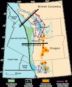 Cascadia Subduction Zone. Diagram: USGS