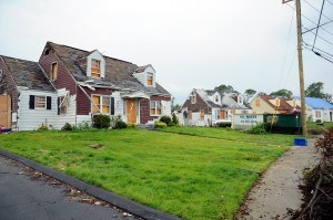 Springfield, Mass., July 8, 2011 -- A local community devastated by the June 1 tornado that hit the town of Springfield and western Massachusetts. Alberto Pillot/FEMA