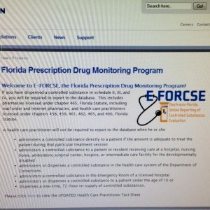florida prescription database