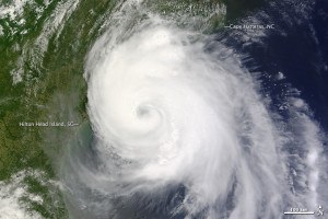 National Hurricane Center (2014, July 2) Tropical Storm Arthur. NASA MODIS image courtesy Jeff Schmaltz, LANCE/EOSDIS MODIS Rapid Response Team at NASA GSFC. 