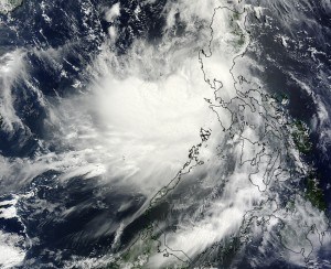 Typhoon Rammasun had already crossed the Philippines and entered the South China Sea as NASA's TRMM satellite passed overhead and captured this image. Image Credit:  NASA Goddard MODIS Rapid Response Team