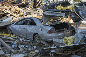 Vilonia, Arkansas tornado damaged town on April 27, 2014