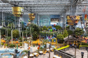The Amusement Park At Mall Of America In Bloomington, Mn On July