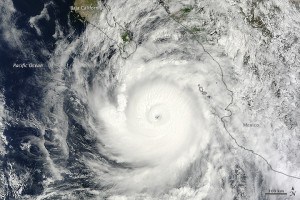 Hurricane Odile. NASA image by Jeff Schmaltz, LANCE/EOSDIS Rapid Response.