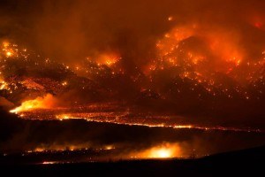 Round Fire. Photo: California GIS/Mono County