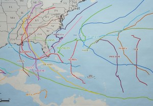 The 2005 hurricane season closed with a record number of storms