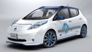 Nissan Piloted Drive Prototype Vehicle. Nissan has begun testing its first prototype vehicle that demonstrates piloted drive on both highway and city/urban roads. 