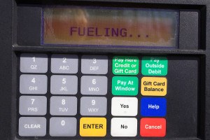 gas pump credit card reader