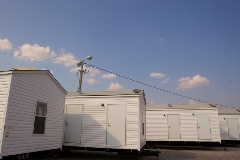 FEMA Trailers Auctioned at Fire Sale Prices Prior to Harvey Landfall