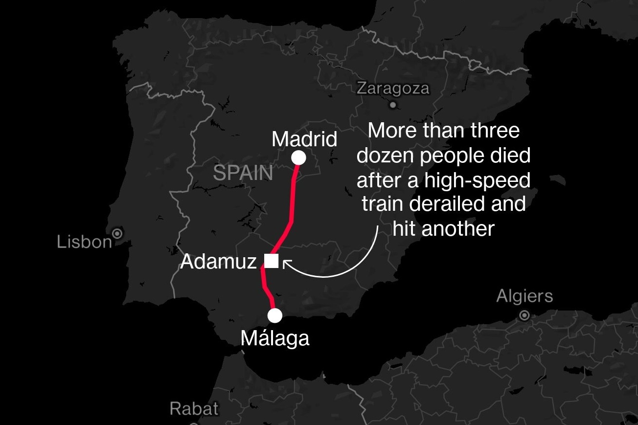 Broken Rail May Have Caused Spanish High-Speed Train Crash