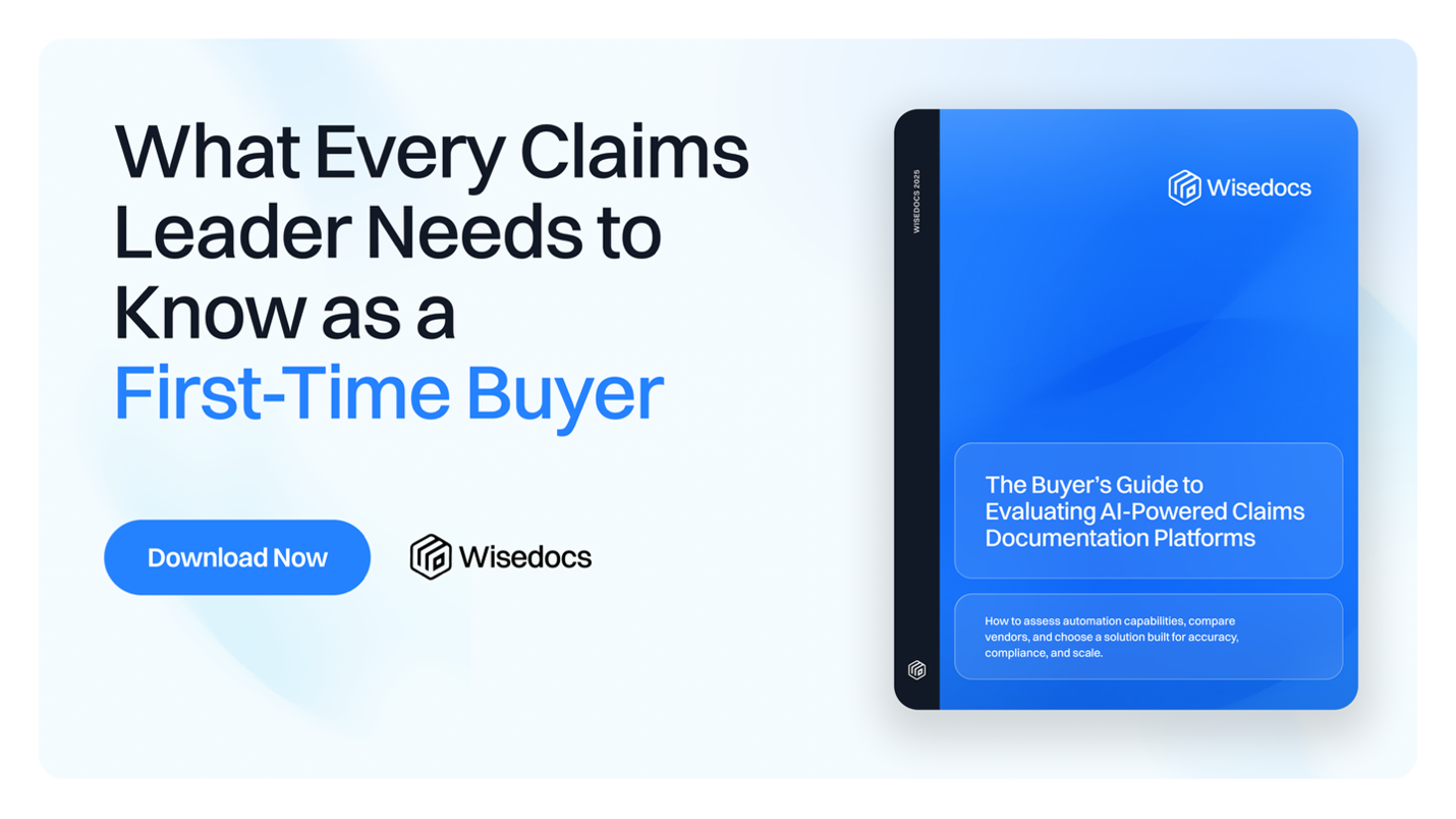 What Every Claims Leader Needs to Know as a First-Time Buyer