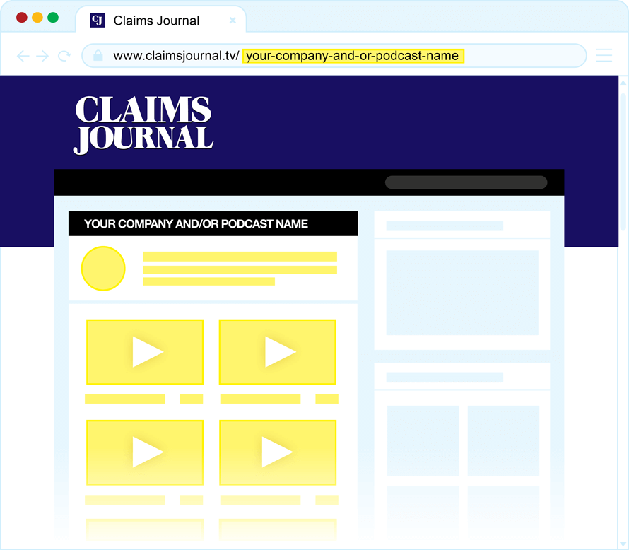 Claims Journal Podcast Production