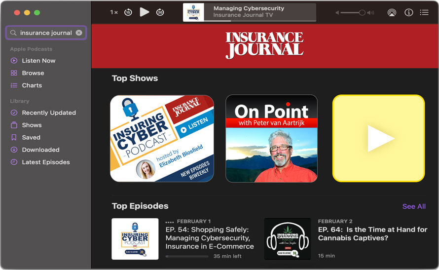 Claims Journal Branded Podcasts