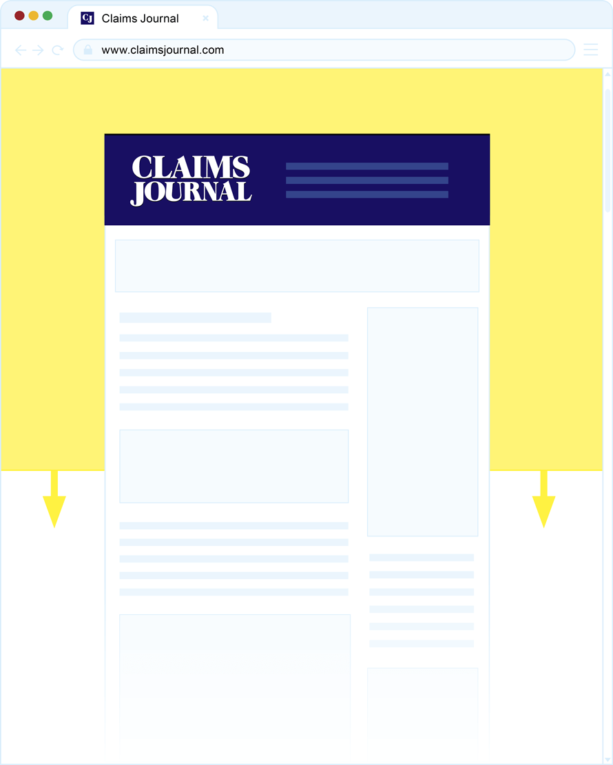 Claims Journal Sitewrap